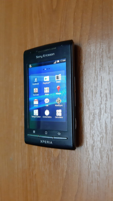 Sony Xperia X8 E15i black - FUNCTIONEAZA SI IN ORANGE SI IN VODAFONE .