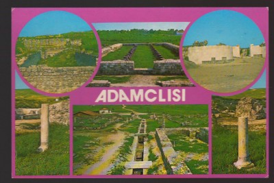 CPIB 21931 - CARTE POSTALA - CETATEA HISTRIA, MOZAIC, CARTIERUL DE EST, NECIRCU foto