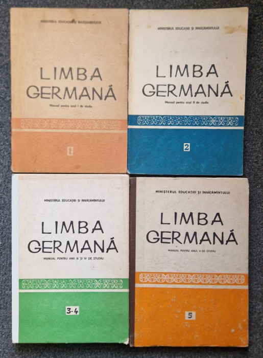 LIMBA GERMANA MANUAL PENTRU ANUL 1, 2, 3-4, 5 DE STUDIU