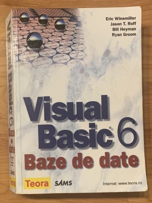 Visual basic 6. Baze de date de Eric Winemiller Teora. Contine CD foto