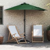 vidaXL Parasol de Grădină Verde 294 x 150 x 223 cm țesătură 42003260