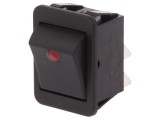 Comutator Balansoar ON-OFF Negru 16A 250V