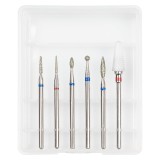 Cumpara ieftin Capete Freza Unghii LUXORISE #09, set 6 buc