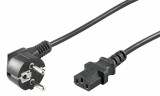 Cablu de alimentare calculator Schuko 90 grade tata - CCE mama 1.5m Goobay