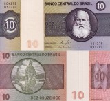 BRAZILIA 10 cruzeiros ND UNC!!!