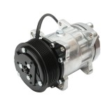 Compresor clima A/C 12V pentru New Holland si Case IH, OEM 84058795