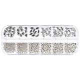 Cumpara ieftin Strasuri Unghii LUXORISE Crystal Story, 12 modele, LUXORISE Nail Art