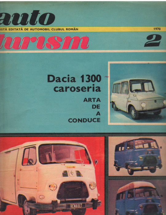 C10317 - REVISTA AUTOTURISM NR 2 / 1970 GENEVA &#039;70 - PREMIERA UTILITARELOR