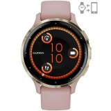 Ceas garmin venu 3s pink dawn/soft gold