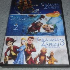 Craiasa Zapezii - Snow Queen - 3 DVD - dublate in romana