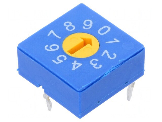 &Icirc;ntrerupător codificare DEC/BCD THT 10 Pozitii