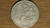 Peru - moneda istorica argint - 1/2 sol 1927 GM -Seated Liberty- impecabila !, America Centrala si de Sud
