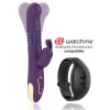 TREASURE - BASTIAN RABBIT UP &amp; DOWN, ROTATOR &amp; VIBRATOR COMPATIBLE WITH WATCHME WIRELESS TECHNOLOGY