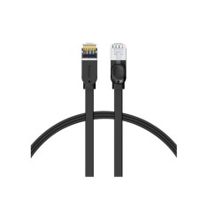 PATCH CORD UTP Baseus Cat6, fire din cupru, round, viteza maxima 1 Gbps, PVC, 1m, negru &quot;PCWL-AG01&quot; (timbru verde 0.18 lei) - 6953156233126