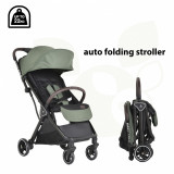 Carucior sport cu pliere compacta autofold Cangaroo pana la 22kg Easy Fold Green