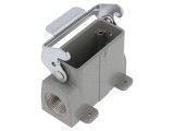 Carcasă pentru conectori HDC D10A cu clichet PG16