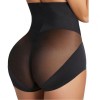 Chiloti Modelatori Ruby Negri, Efect Subtiere, Push-Up, Talie Clepsidra, 2XL-3XL, Linovit Store