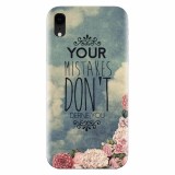 Husa silicon pentru Apple Iphone XR, Your Mistakes Dont Define You