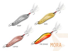 Lingura Oscilanta Delphin Mora,30g / ancora nr.4,set x 4 buc.