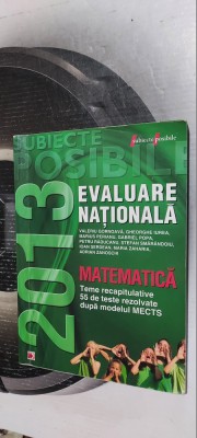 EVALUARE NATIONALA MATEMATICA TEME RECAPITULATIVE 55 DE TESTE REZOLVATE foto
