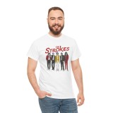 Tricou personalizat Music, alb, The Strokes, marimea M