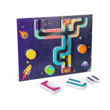 Set magnetic educational Universul Spatial Karemi, 17 piese, 3 ani+