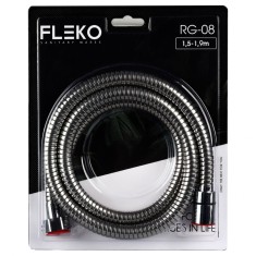 Furtun de dus flexibil din otel inoxidabil, Lungime 190 CM FLEKO RG-08-A Innovative ReliableTools