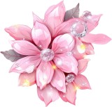 Cumpara ieftin Sticker decorativ, Floare, Roz, 62 cm, 8217ST-4, Oem