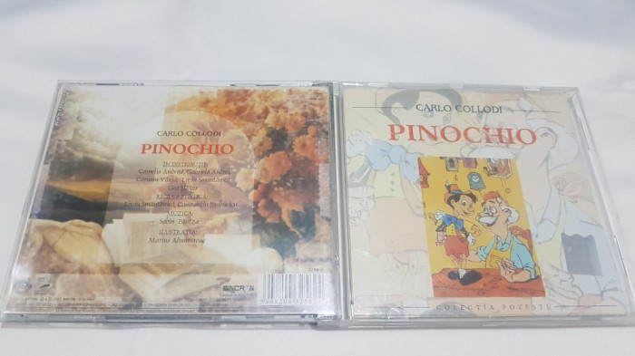 [CDA] Carlo Collodi - Pinochio - cd audio original - Povesti pe CD