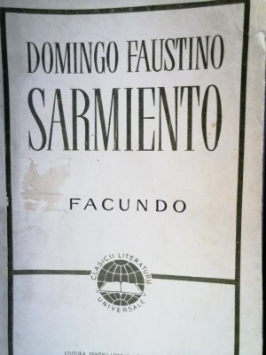 DOMINGO FAUSTINO SARMIENTO - FACUNDO foto