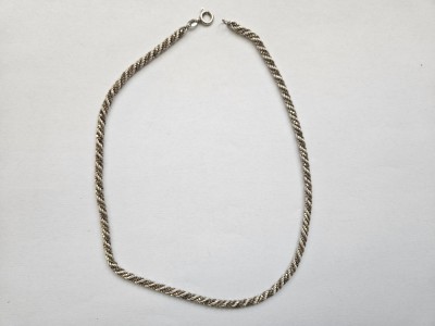 Lant impletit argint aurit #3055 foto