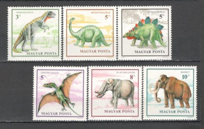 Ungaria.1990 Animale preistorice XU.330 foto