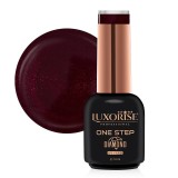 Cumpara ieftin Oja Semipermanenta One Step Diamond Walking on Red 10ml, LUXORISE
