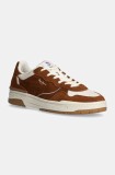 Pepe Jeans sneakers din piele intoarsă PMS00033 culoarea maro, CHESTER AIR M