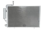 Condensator climatizare Ford Fiesta (JA8), 02.2013-08.2016, motor 1.0, 48 kw/59kw benzina, cutie manuala, full aluminiu brazat, 570(535)x380(355)x16