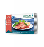 File de somon salbatic in sos de rosii bio si sos de busuioc, 200g Fontaine