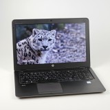 Laptop Second Hand, HP ZBOOK 15U G3, Procesor I7 6500U, Memorie RAM 8 GB, SSD 256 GB NOU, Windows 10 Pro, Placa video AMD FirePro W4190M, Webcam, US,