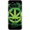 Husa silicon pentru Apple Iphone 8, GreenFlames