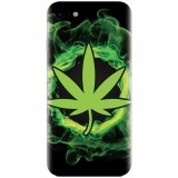 Husa silicon pentru Apple Iphone 6 / 6S, GreenFlames