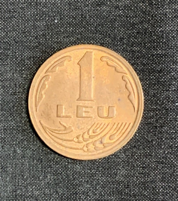 Moneda 1 leu 1992