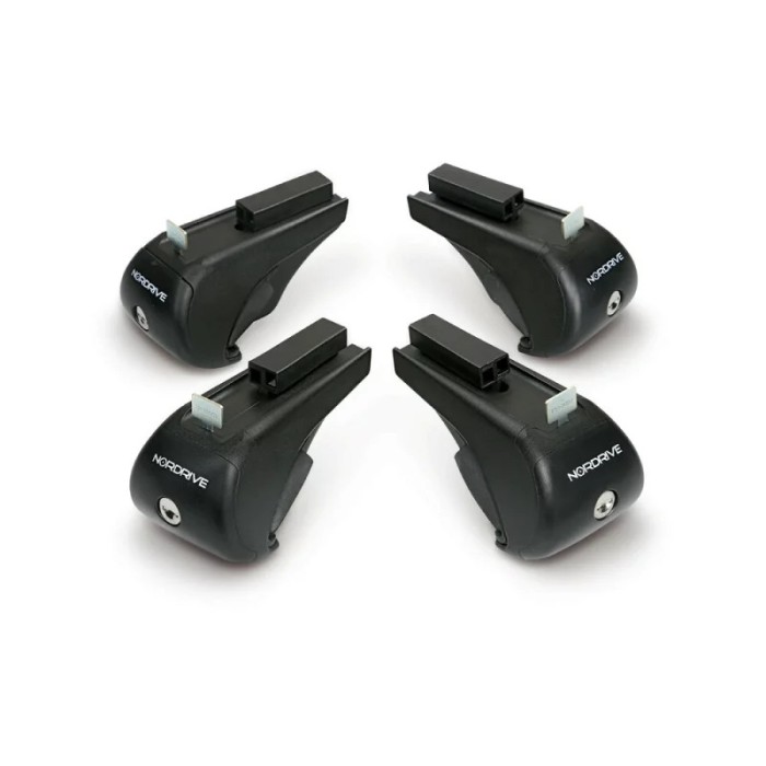 Evos RS (Rail Steel) kit de 4 picioare pentru bare de otel Quadra Garage AutoRide