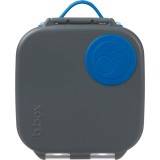 B.Box Mini Lunchbox caserolă de m&acirc;ncare Grey Blue 1 buc