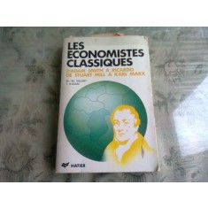 LES ECONOMISTES CLASSIQUES - M.M. SALORT (CARTE IN LIMBA FRANCEZA)