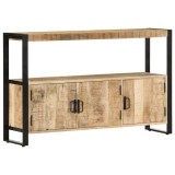 Cumpara ieftin Dulap lateral, 120 x 30 x 75 cm, lemn masiv de mango