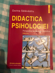 Didactica psihologiei Dorina Salavastru foto