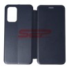 Husa Flip Cover OPPO A72, Midnight Blue, Protectie Completa