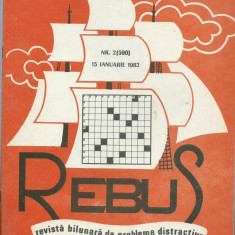 Revista Rebus nr. 2 / 15 ianuarie 1982