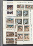 ROMANIA 1969 LP 716 FRESCE BLOCURI DE 4 TIMBRE COLT DE COALA MNH