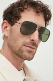 Tom Ford ochelari de soare barbati, culoarea argintiu, FT1071_6214N