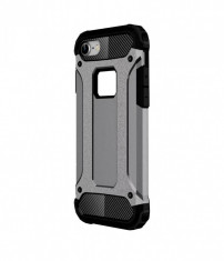 Husa armor case pentru iPhone 7 Plus - 5.5 inch - Gri foto